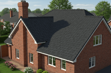 roof color for red brick house
