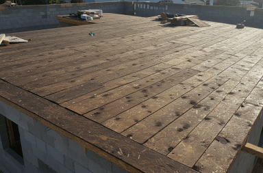 a type of roof sheathing