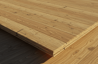 a roof sheathing