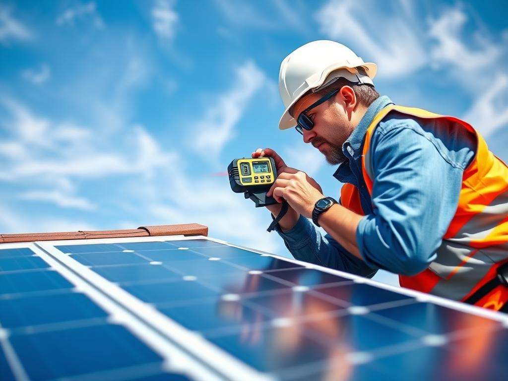 measuring solar panel roof size