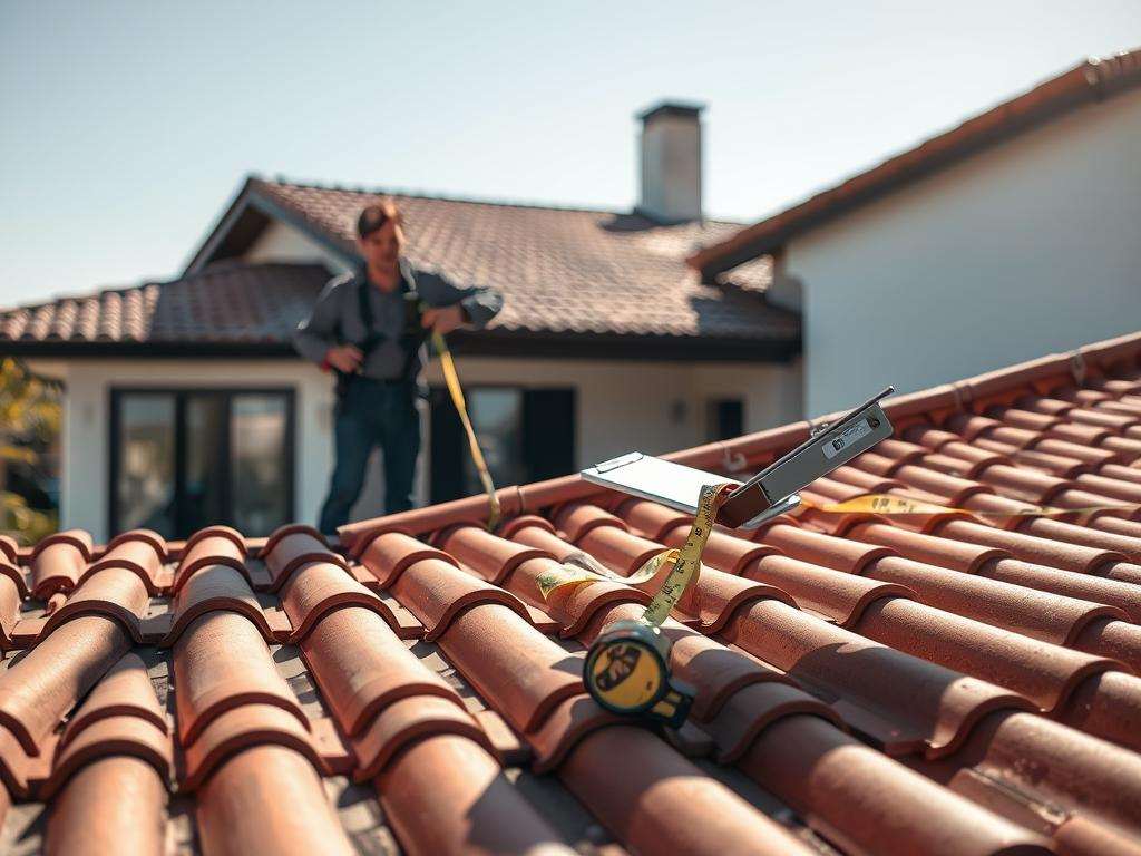 professional tile roof measuring services